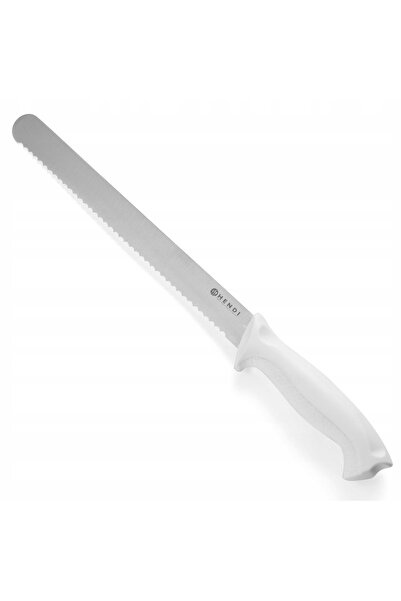 HENDI Cuțit de brutărie pentru pâine HACCP 385mm - Alb - 843055