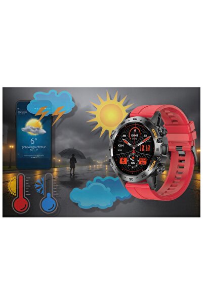 Gravity Smartwatch GT9 roșu