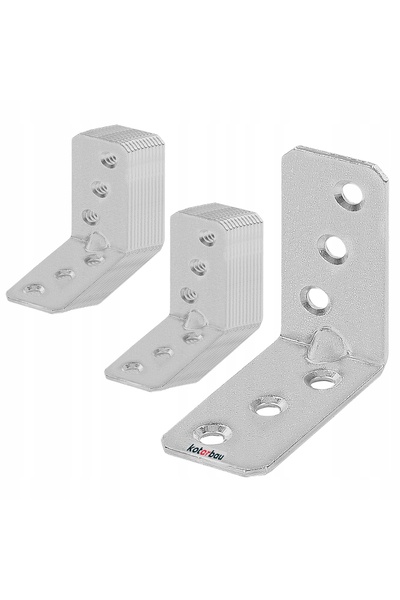 NO BRAND 25x CONECTORI DE COLȚ PENTRU LUCRĂRI DIN LEMN 50x50x25 PENTRU MOBILIER