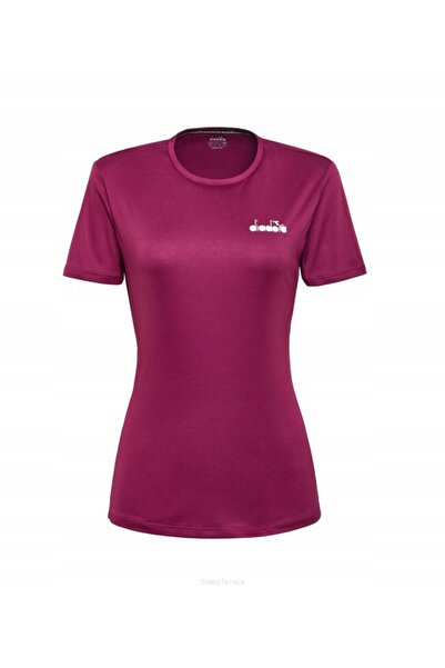 NO BRAND Tricou de tenis Diadora SS T-shirt cireșiu M
