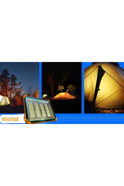 NO BRAND Lampă de lucru solară cu halogen, iluminat portabil LED, power bank ...