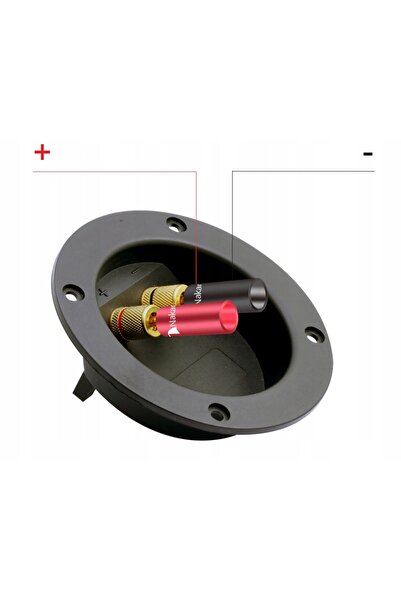 NO BRAND Cablu difuzor OFC Nakamichi 2x2,5mm² conector banană cotit 5m