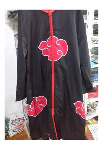 NO BRAND NARUTO SHIPPUUDEN COSTUM PELERINĂ AKATSUKI ȚINUTĂ XXL