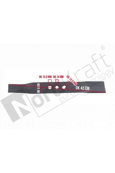 NO BRAND CUȚIT 42CM FAVORITE LIDER GYK42 GTR42 GRASS VEGA VG42