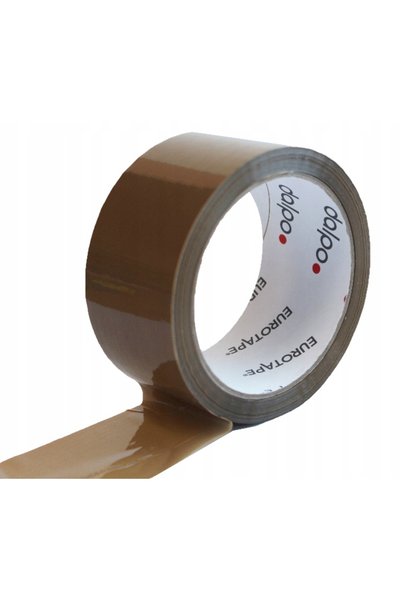 NO BRAND Bandă adezivă Dalpo maro lată 48 mm lungime 55 m 6 bucăți
