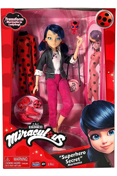 NO BRAND LALKA BĂSCUȚA ȘI MARINETTE BĂSCUȚA ȘI PISICA NEAGRĂ MIRACULOUS