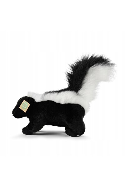 NO BRAND Jucărie de pluș realistă, tip skunk - 28cm