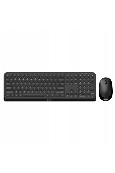 Philips Set wireless tastatură și mouse SPT6307B/00 negru