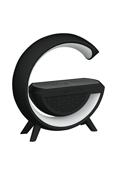 NO BRAND Boxă Bluetooth LED RGB cu încărcător prin inducție, set wireless