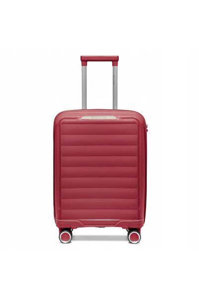 NO BRAND Valiză mică Puccini Turin 29 l – roșie