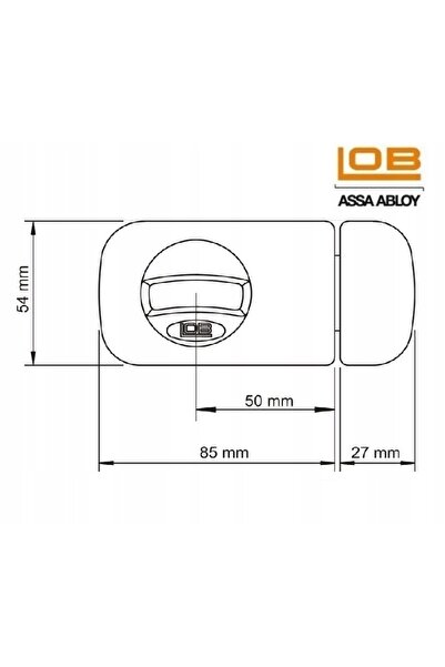 Lob VIRCHNOVSKI LOCK TB51 ASSA ABLOY