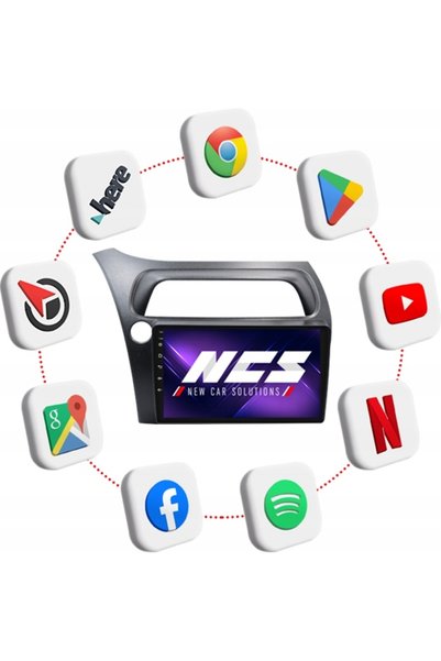NO BRAND NCS ZQ9 RADIO AUTO Honda Civic VIII 2006-2011 ANDROID 8GB LTE