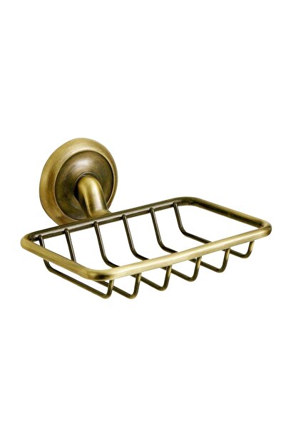 NO BRAND Săpunieră ajurată din alamă Deco 00406 Bisk
