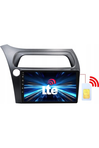 NO BRAND RADIO AUTO NCS D9 Honda Civic VIII 2006-2011 ANDROID 4 GB LTE