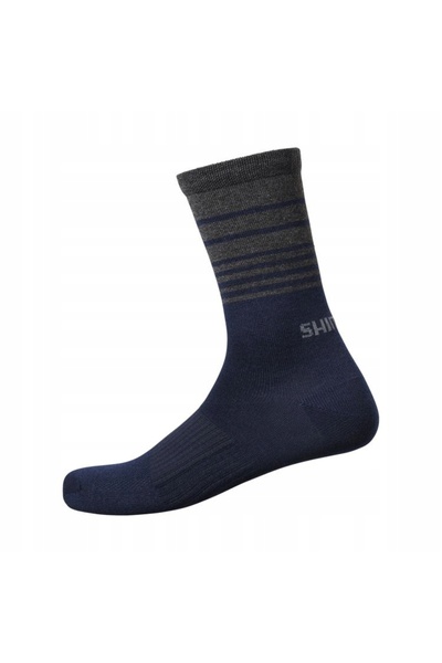 Shimano Șosete de lână înalte, bleumarin, originale - L-XL 45-48