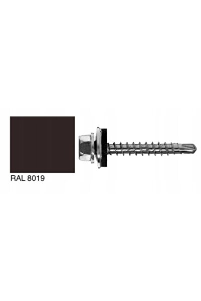 NO BRAND Șuruburi autofiletante pentru metal și lemn cu șaibă 4,8x35 mm 250 b...