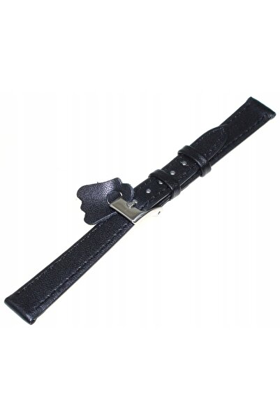 NO BRAND CUREA DE CEAS DIN PIELE NEAGRĂ, TIP BRĂȚARĂ, 12 mm, JVD R17401