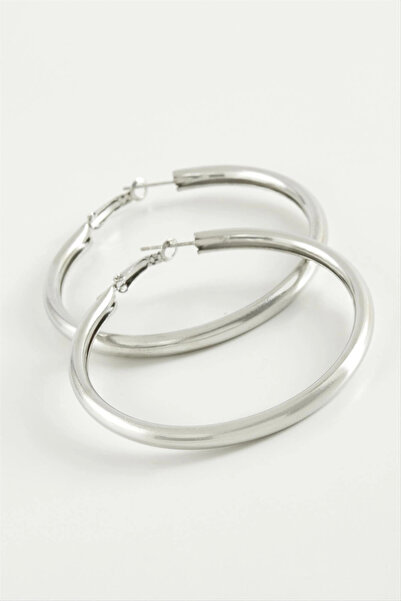 Generic Brand Pipe Hoop Earring 5.5 cm