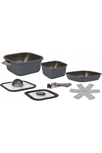 Brunner Set de ghivece Torralta Square 20x20 cm