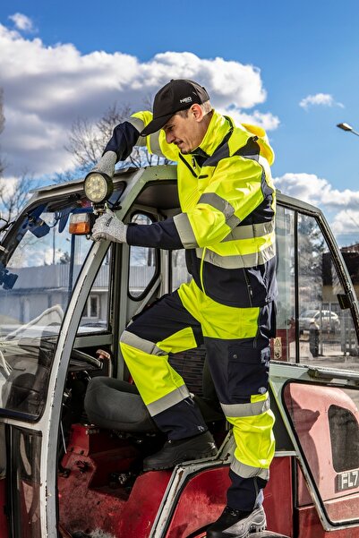 NEO Tools 81-750-XL PANTALONI DE LUCRU GALBEN ALEGEAT NEO