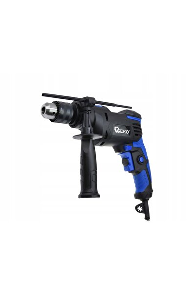 GEKO Mașină de găurit cu percuție de 910W, reglabilă, pentru metal, beton, lemn