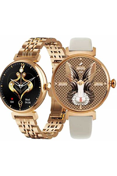 Rubicon Ceas pentru femei SMARTWATCH – Preluare apeluri, EKG, puls, SMS, ceas...