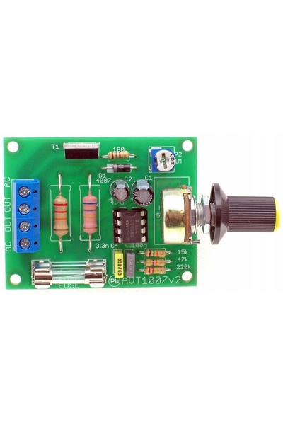 NO BRAND Regulator DIY de viteză și putere pentru motor electric AVT1007 B
