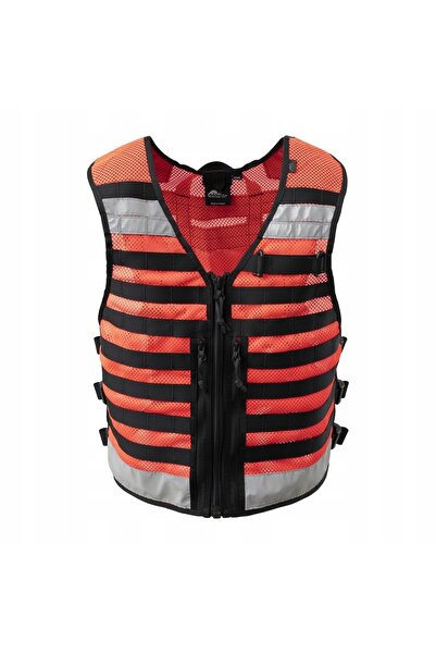 NO BRAND Vestă reflectorizantă tactică de salvare Helikon SAR - Roșu L-2XL