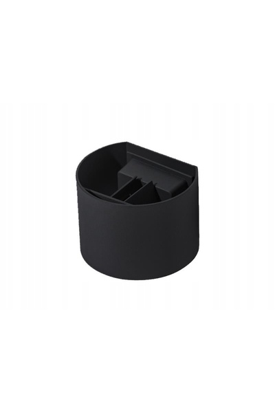 NO BRAND Aplică de perete AZzardo negru G9 40 W