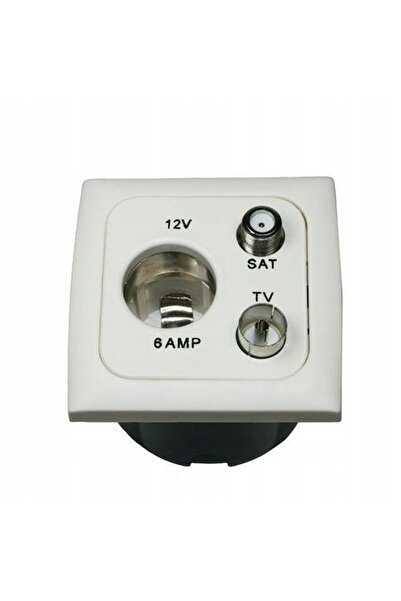Haba Priză 12V, ramă TV SAT pentru rulotă/autorulotă