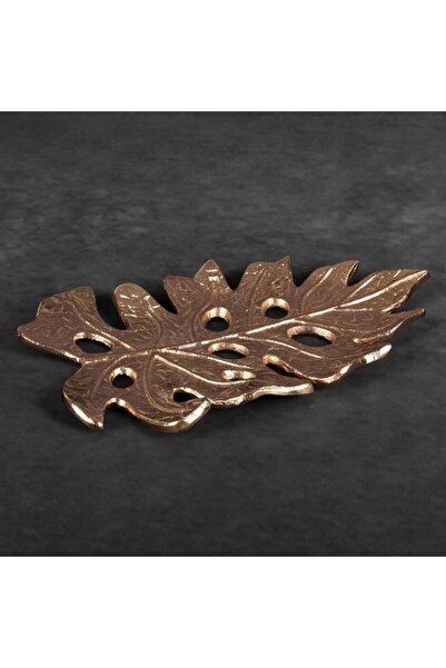 NO BRAND Platou decorativ Dalia (01) 27x17x1 cm, auriu