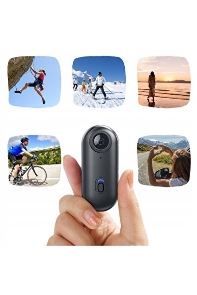 NO BRAND CAMERĂ SPORTIVĂ MINI WiFi 4K IMPERMEABILĂ MAGNETICĂ + KIT ACCESORII PRO