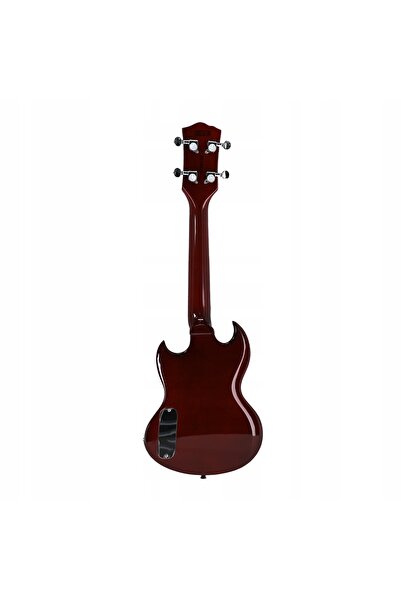 NO BRAND Harley Benton DC Cherry Concert Ukulele Electrică