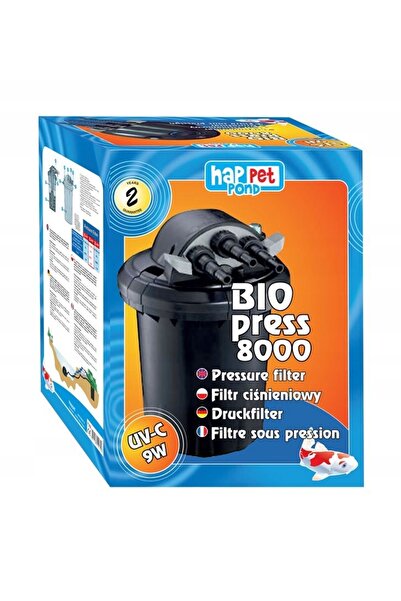 NO BRAND Happet Happet BIOpress 8000 Filtru de presiune UV cu UV de 9 W pentr...