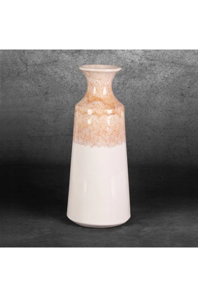 NO BRAND WAZON DECORATIV RUBEN (02) FI 16 X 40 CM CREAMY