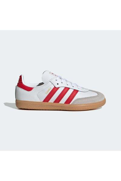 adidas Samba OG Cloud White Better Scarlet Gum (PS)