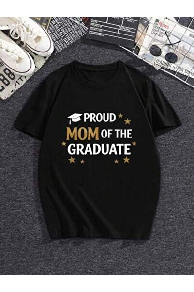29CUN Women's Graduation-Themed Casual Short-Sleeve Crew Neck T-Shirt, Made O...