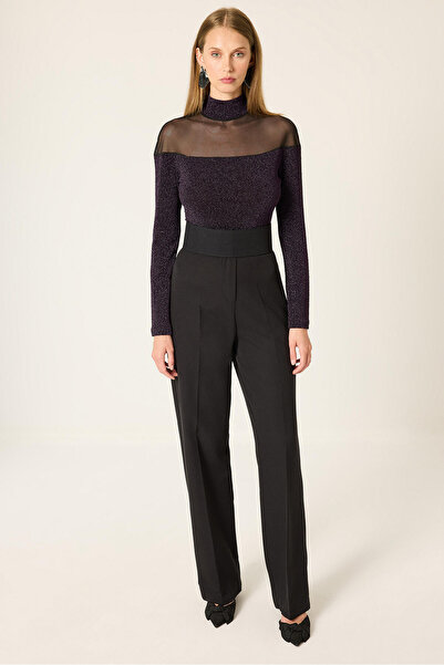 Touché Privé High Neck Tulle Bodysuit