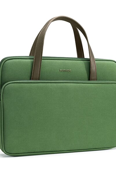 Tomtoc Premium Lady Handle Bag - Τσάντα Μεταφοράς Laptop έως 14" - Green