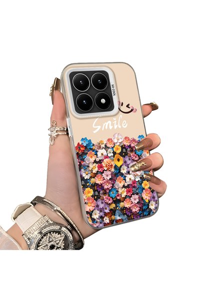 Hontinga Mi 15t 5g Compatible Silicone Edge Hard Back Case Couple Phone Case ...