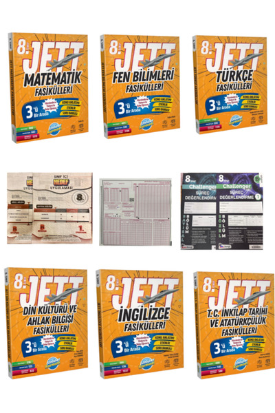 Ünlüler Karması 8. SINIF JET MATEMATİK FEN TÜRKÇE İNKILAP İNGİLİZCE DİN KÜLTÜ...