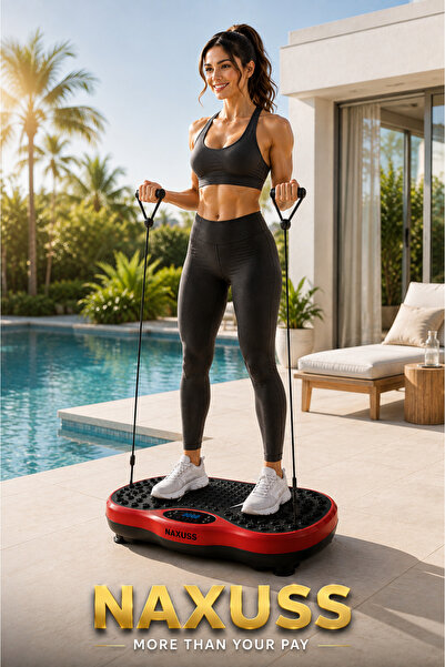 NAXUSS Vibrofitto Titreşimli Spor Aleti bluetooth"lu