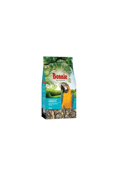 Bonnie Parrot 700 gr Tam Yemi Papağan Yemi İçin Premium Karışık Kuş Yemleri