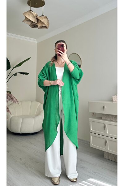 ALICESTORE Keten Maxi Boy Oversize Kimono