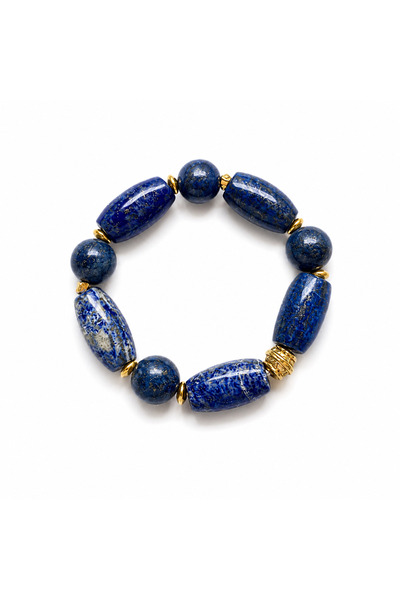 Lapis Lazuli Doğal Taş Bileklik