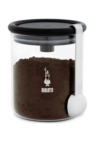 Bialetti Γυάλινο βάζο καφέ με αεροστεγές καπάκι, διαφανές, 1 τεμάχιο, Κωδικός...