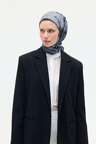 cs camellia scarf Κασκόλ Aria Kraş - Μαύρο