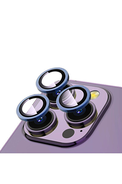zore iPhone 15 Pro Camera Lens Protector Sapphire Non-Distorting Image Qualit...
