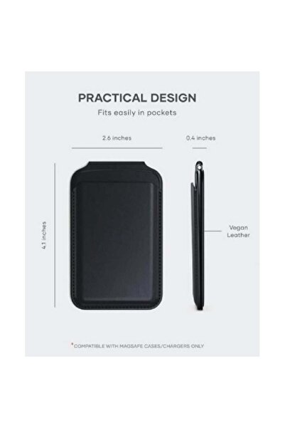 O-KAM OK-115TAGS KREDİ KARTLIK CÜZDAN MAGSAFE