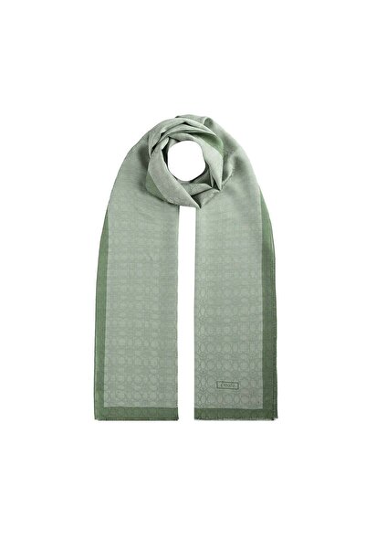 ipekevi Monogram Shawl - Mint Green